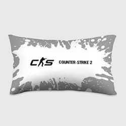 Подушка-антистресс Counter-Strike 2 glitch на светлом фоне: надпись и, цвет: 3D-принт