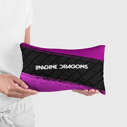 Подушка-антистресс Imagine Dragons rock legends: надпись и символ, цвет: 3D-принт — фото 2