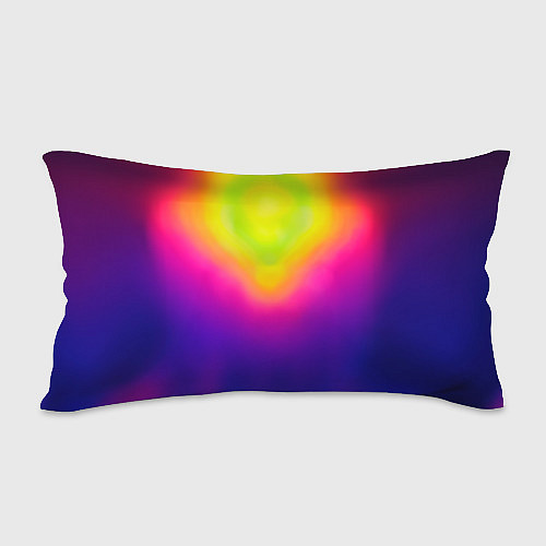 Подушка-антистресс Девушка гимнастка в неоновом зале / 3D-принт – фото 2