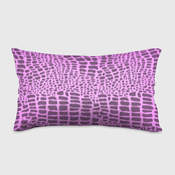 Подушка-антистресс Розовая рептилия, цвет: 3D-принт