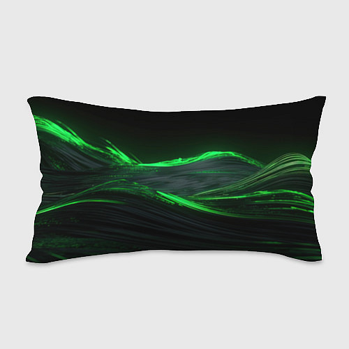 Подушка-антистресс CSGO neon green logo / 3D-принт – фото 2
