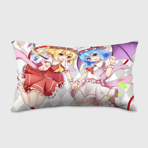 Подушка-антистресс Touhou Project Remilia and Flandre Scarlet / 3D-принт – фото 2