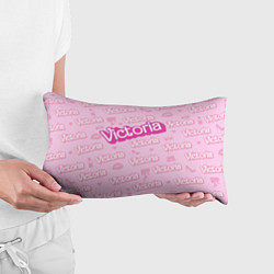 Подушка-антистресс Виктория - паттерн Барби розовый, цвет: 3D-принт — фото 2