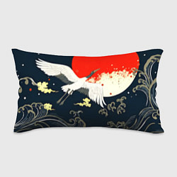 Подушка-антистресс Кимоно с японскими журавлями, цвет: 3D-принт