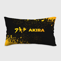 Подушка-антистресс Akira - gold gradient: надпись и символ, цвет: 3D-принт