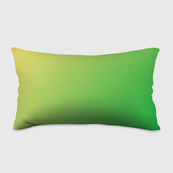 Подушка-антистресс Градиент - зеленый лайм, цвет: 3D-принт