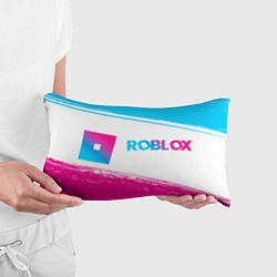 Подушка-антистресс Roblox neon gradient style по-горизонтали, цвет: 3D-принт — фото 2