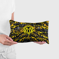 Подушка-антистресс One Piece Trafalgar symbol, цвет: 3D-принт — фото 2