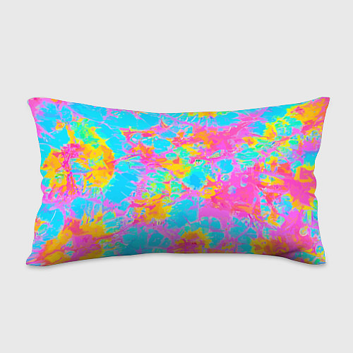 Подушка-антистресс Барбм - цветочный абстрактный паттерн - тай-дай / 3D-принт – фото 2