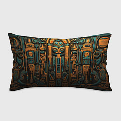 Подушка-антистресс Орнамент в египетском стиле, бюст Нефертити