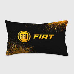 Подушка-антистресс Fiat - gold gradient по-горизонтали, цвет: 3D-принт