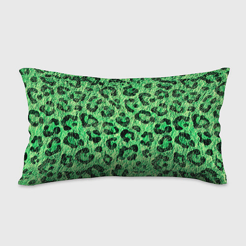 Подушка-антистресс Зелёный леопард паттерн / 3D-принт – фото 2