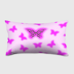 Подушка-антистресс Y2K purple butterfly, цвет: 3D-принт