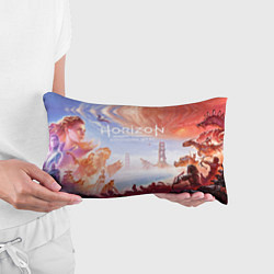 Подушка-антистресс Противостояние horizon forbidden west, цвет: 3D-принт — фото 2