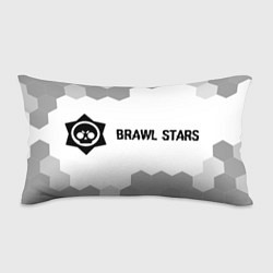 Подушка-антистресс Brawl Stars glitch на светлом фоне по-горизонтали, цвет: 3D-принт