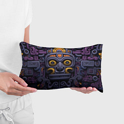 Подушка-антистресс Орнамент в стиле ацтеков, цвет: 3D-принт — фото 2