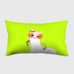 Подушка-антистресс Лама - альпака в розовых очках