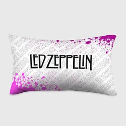Подушка-антистресс Led Zeppelin rock legends по-горизонтали, цвет: 3D-принт