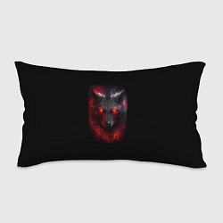 Подушка-антистресс Огненный волк, цвет: 3D-принт