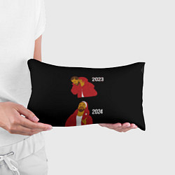 Подушка-антистресс Дрейк 2023-2024, цвет: 3D-принт — фото 2