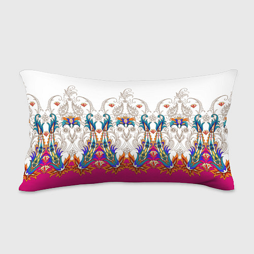 Подушка-антистресс Цветочный сказочный узор / 3D-принт – фото 2