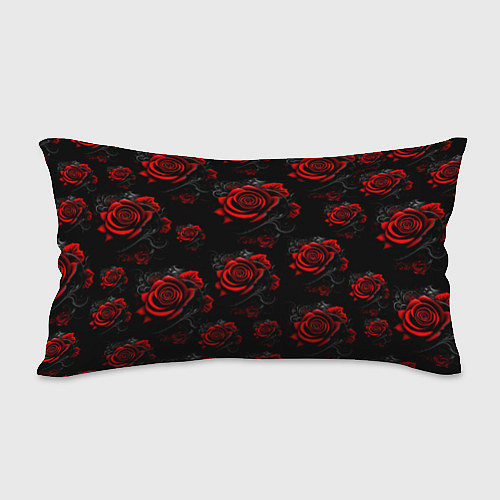 Подушка-антистресс Красные розы цветы / 3D-принт – фото 2
