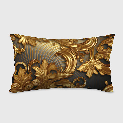 Подушка-антистресс Золотая текстура и абстракции / 3D-принт – фото 2