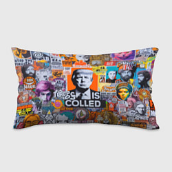 Подушка-антистресс Donald Trump - american сollage, цвет: 3D-принт