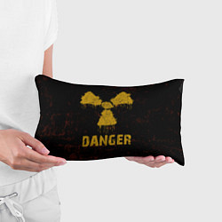 Подушка-антистресс Опасный человек радиация, цвет: 3D-принт — фото 2