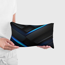 Подушка-антистресс Синее неоновое свечение, цвет: 3D-принт — фото 2