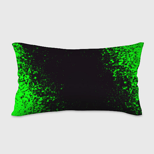 Подушка-антистресс Fortnite зеленый краски лого / 3D-принт – фото 2