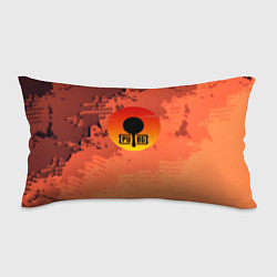 Подушка-антистресс PUBG game orange, цвет: 3D-принт