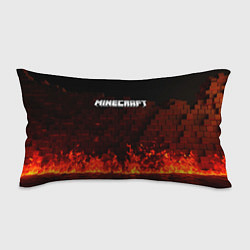 Подушка-антистресс Minecraft fire logo