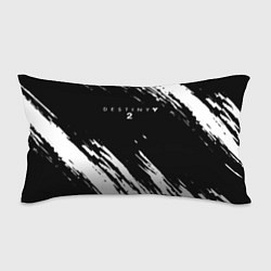 Подушка-антистресс Destiny краски чёрно белые, цвет: 3D-принт