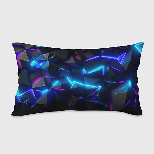 Подушка-антистресс Palworld логотип на ярких неоновых плитах / 3D-принт – фото 2