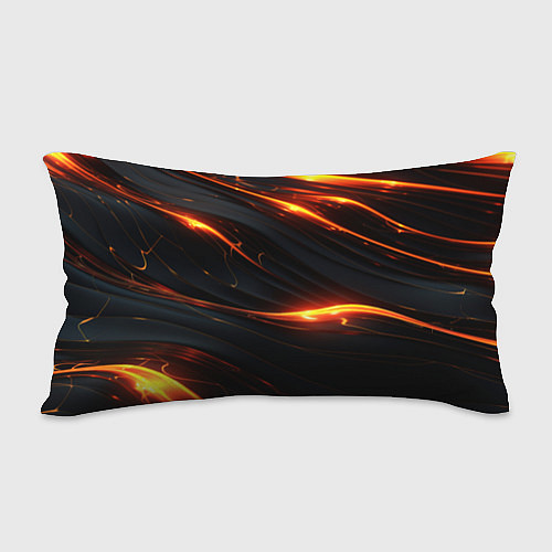 Подушка-антистресс Palworld логотип янтарные волны / 3D-принт – фото 2