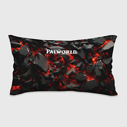 Подушка-антистресс Palworld логотип взрыв объемных камней
