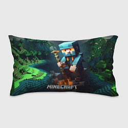 Подушка-антистресс Minecraft персонаж у костра, цвет: 3D-принт