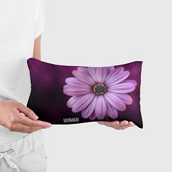 Подушка-антистресс Фиолетовый цветок - WOMAN, цвет: 3D-принт — фото 2