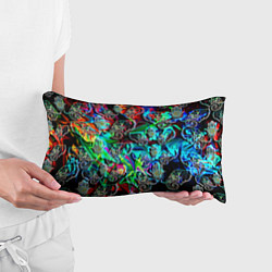Подушка-антистресс Слоники в орнаменте, цвет: 3D-принт — фото 2