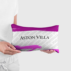 Подушка-антистресс Aston Villa pro football по-горизонтали, цвет: 3D-принт — фото 2