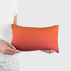 Подушка-антистресс Градиент оранжево-розовый, цвет: 3D-принт — фото 2