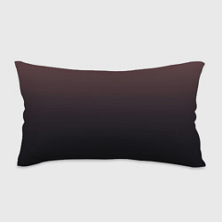 Подушка-антистресс Градиент тёмный бордовый, цвет: 3D-принт