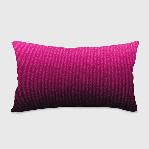 Подушка-антистресс Яркий розовый градиент полоска / 3D-принт – фото 2