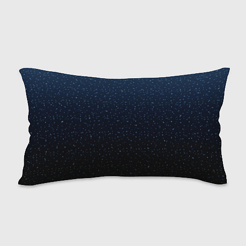 Подушка-антистресс Абстрактный сине-чёрный ночной / 3D-принт – фото 2