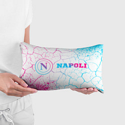 Подушка-антистресс Napoli neon gradient style по-горизонтали, цвет: 3D-принт — фото 2