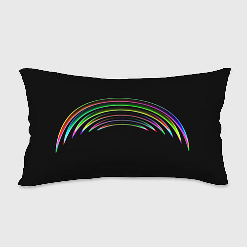 Подушка-антистресс Радужные линии / 3D-принт – фото 2