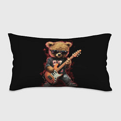 Подушка-антистресс Плюшевый медведь музыкант с гитарой