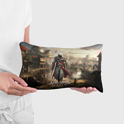 Подушка-антистресс Assassins creed старый город, цвет: 3D-принт — фото 2