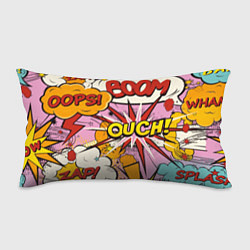 Подушка-антистресс Oops-boom: комикс бум, цвет: 3D-принт